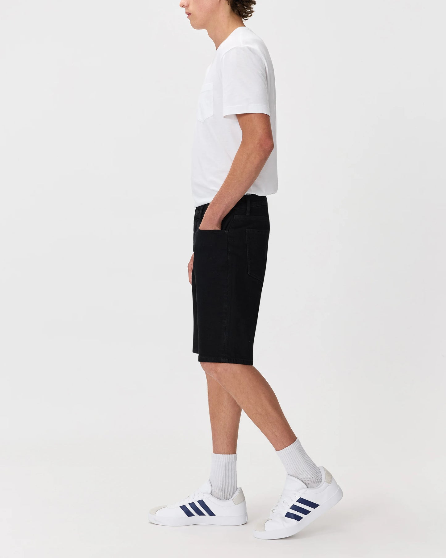Warren Stretch Denim Shorts - 10" - 30 / Black