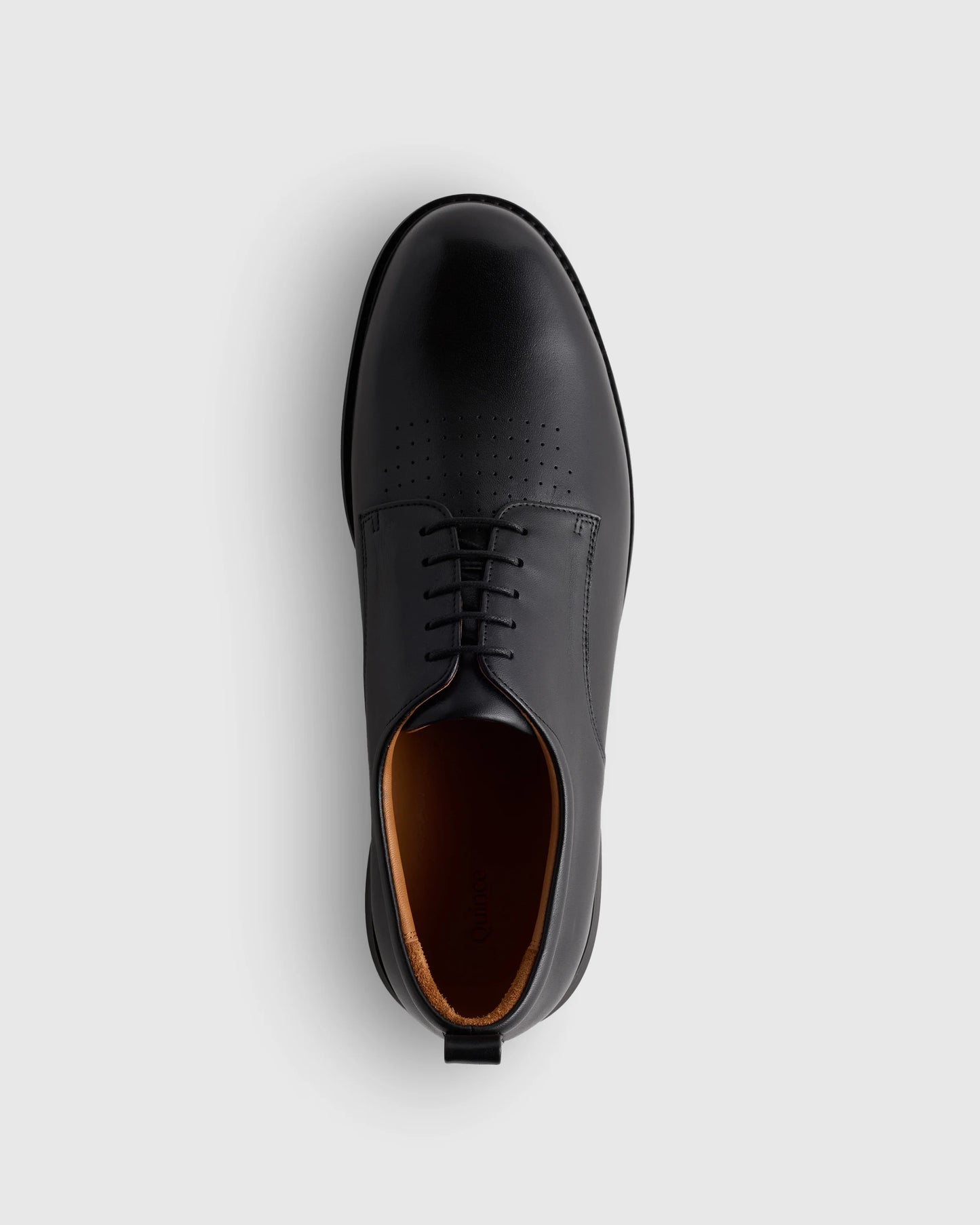 Hybrid Italian Leather Derby - 7 / Black