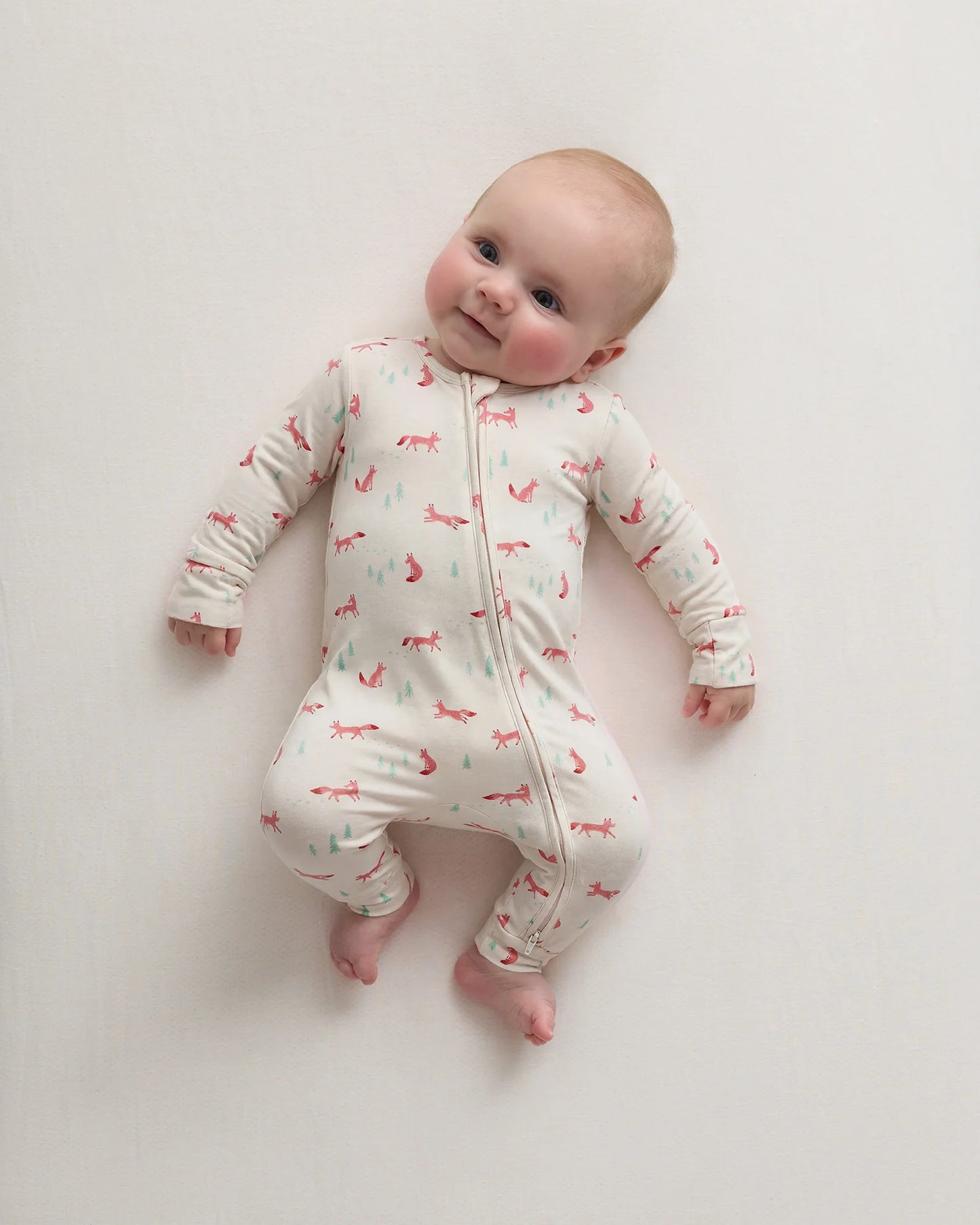 Bamboo One Piece Pajama - 0-3M / Wildflower Dreams