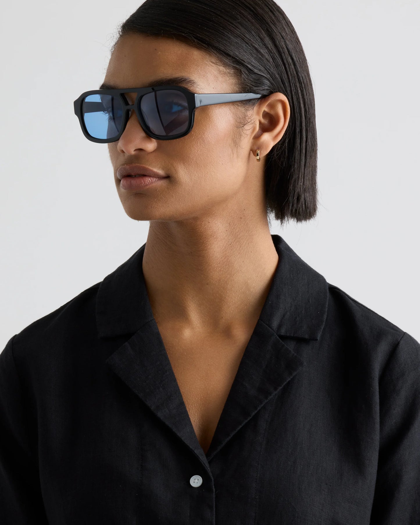 Berlin Polarized Acetate Sunglasses - Standard / Ginger Tortoise with Brown Gradient lens