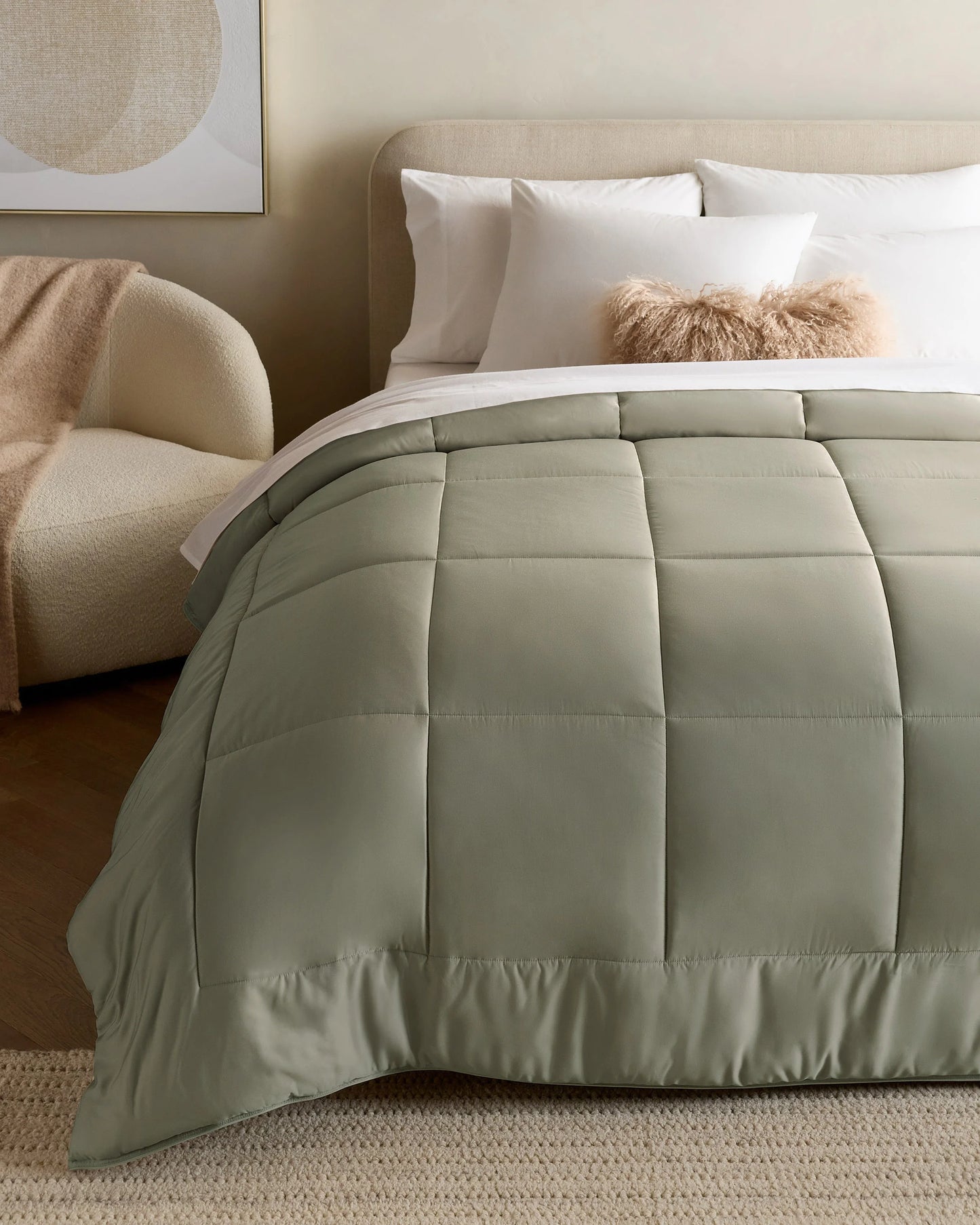 Bamboo Comforter - Twin / Soft Pink