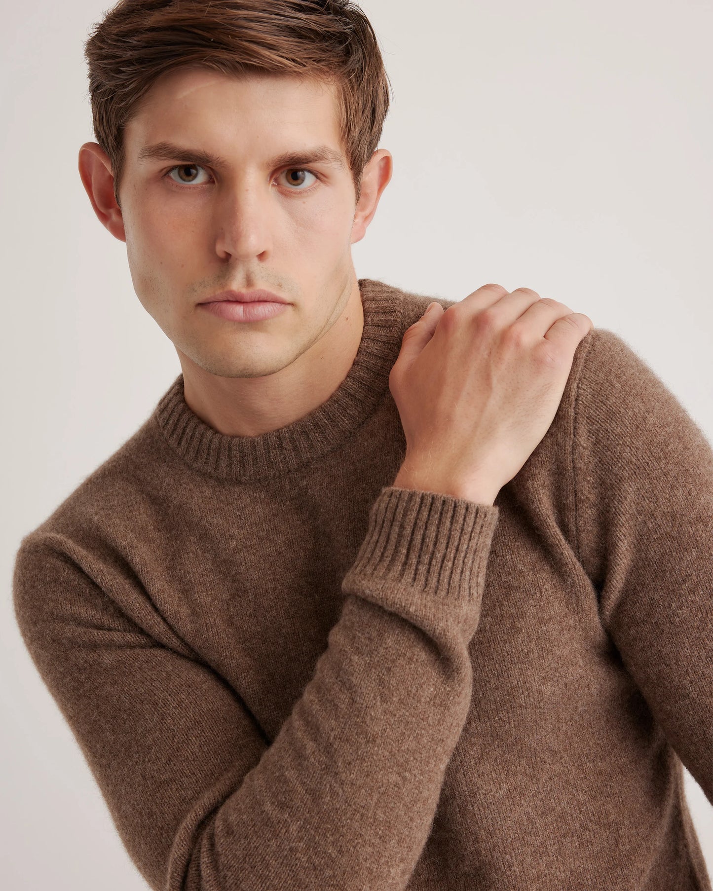 100% Yak Wool Crewneck Sweater - XS / Starry Night Navy