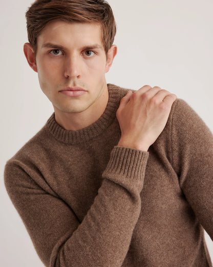 100% Yak Wool Crewneck Sweater - XS / Starry Night Navy