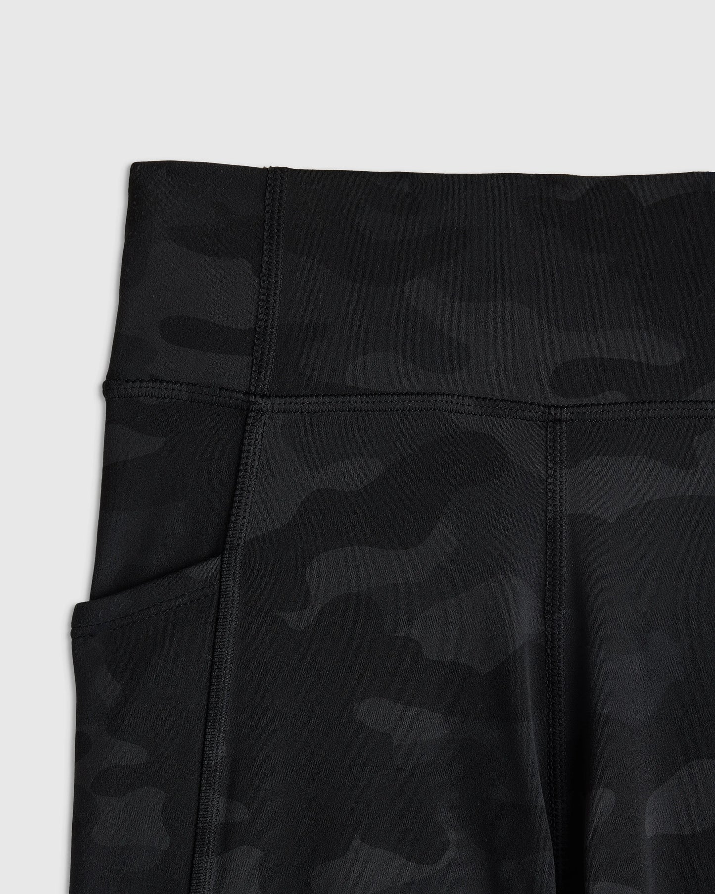 Girls Ultra-Form Pocket Leggings - 6 / Black Camo