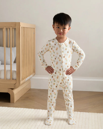 Bamboo Footie Pajama - 2T / Ice Cream Bears