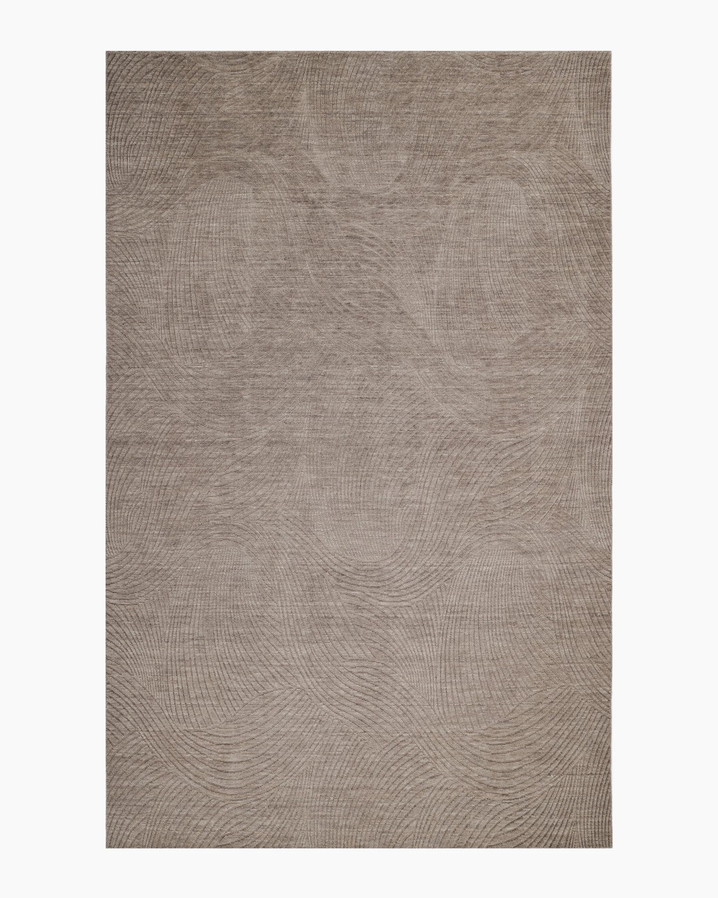 Windsor Hand-Loomed Wool Rug - 5' x 8' / Mushroom