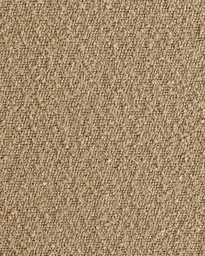 Sierra Curved Arm L Sectional in Performance Boucle - Right Arm / Mushroom