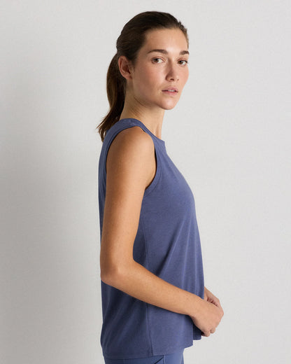Cotton Modal Muscle Tank - XS / White