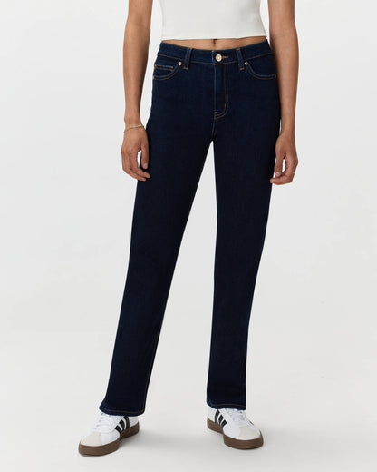 Bella Stretch Straight Jeans - 24 / Midnight Blue