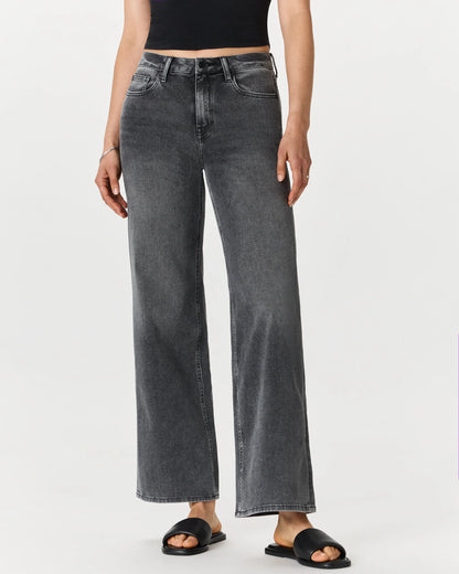 Bella Stretch Wide Leg Jeans - 24 / Frosted Blue