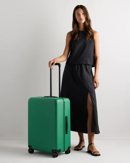 Medium Check-In Suitcase - One Size / Emerald Jungle