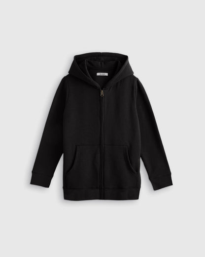 SuperSoft Fleece Zip Up Hoodie - 2T / Soft Sage