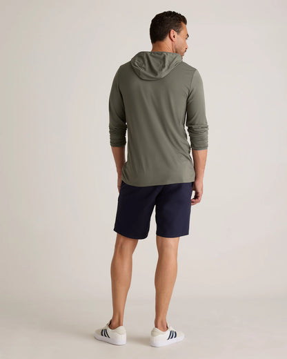 Organic Stretch Ripstop Shorts - 10" - S / Morel Grey