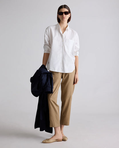 Drapey Twill Tapered Trouser - 0 / True Black