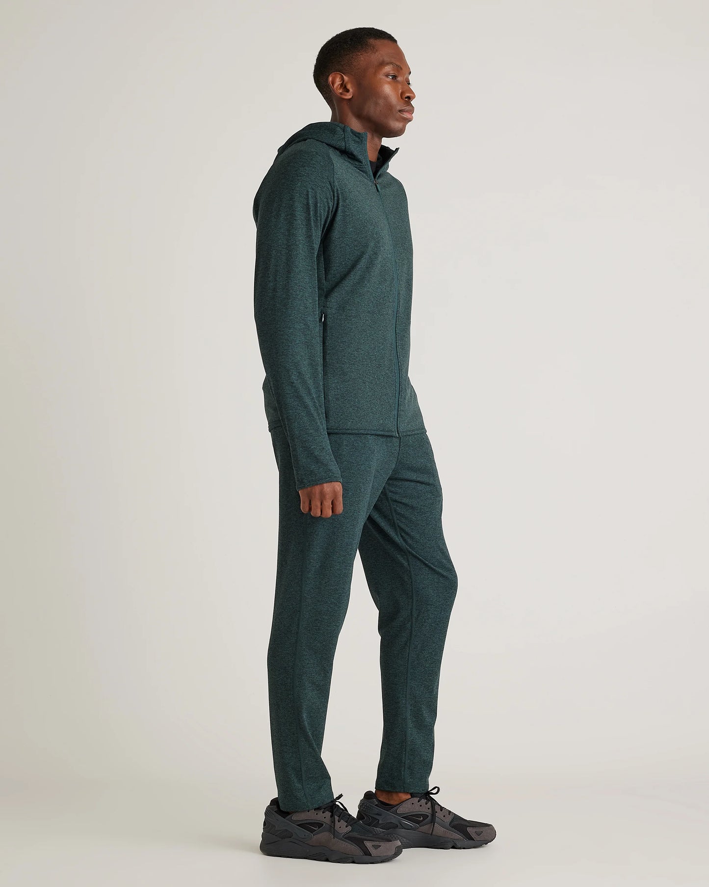 Flowknit Performance Zip Hoodie - S / Heather Grey