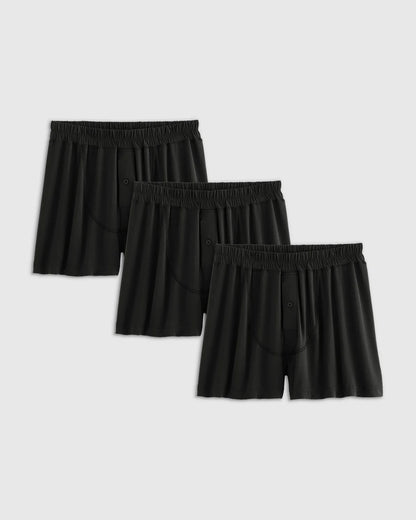 Micromodal Stretch Boxer Short (3-Pack) - XS / Navy