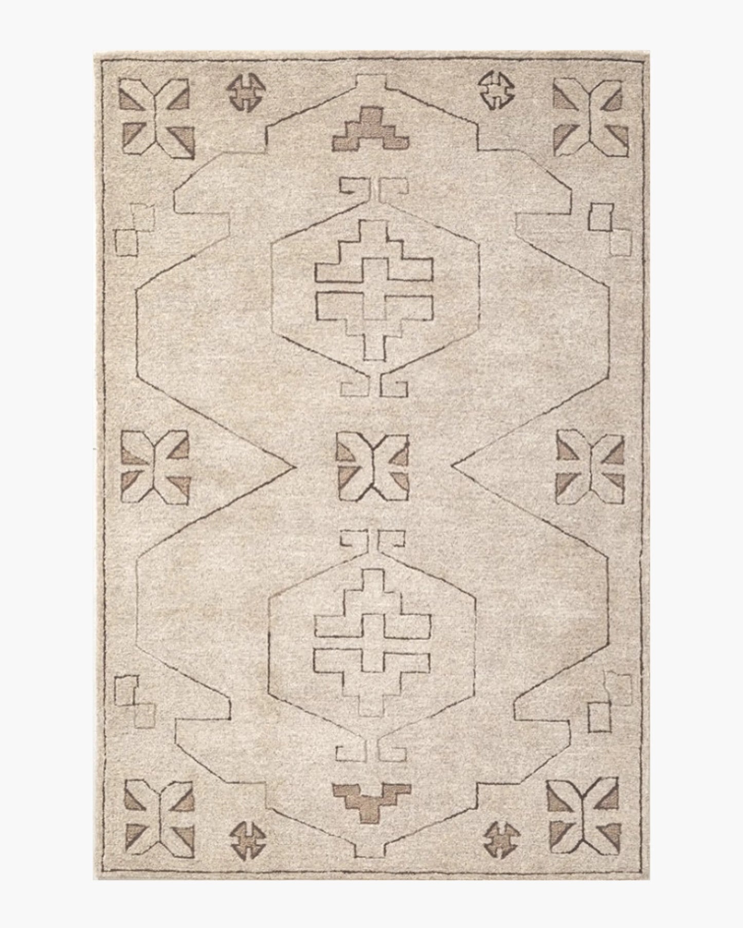 Sami Wool Rug - 3' x 5' / Neutral