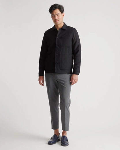 Italian Wool Chore Jacket - XS / Black