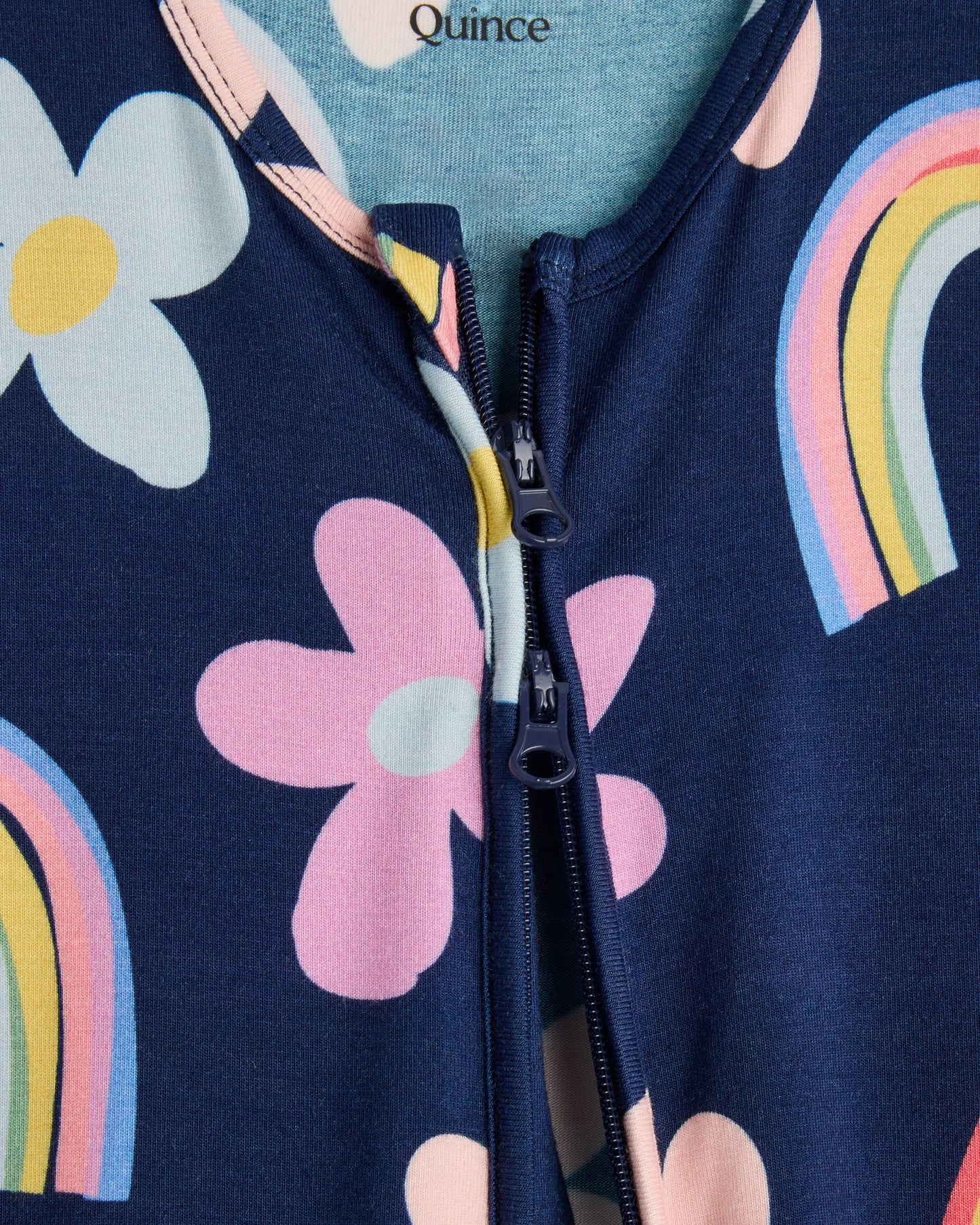 Bamboo One Piece Pajama - 0-3M / Wildflower Dreams