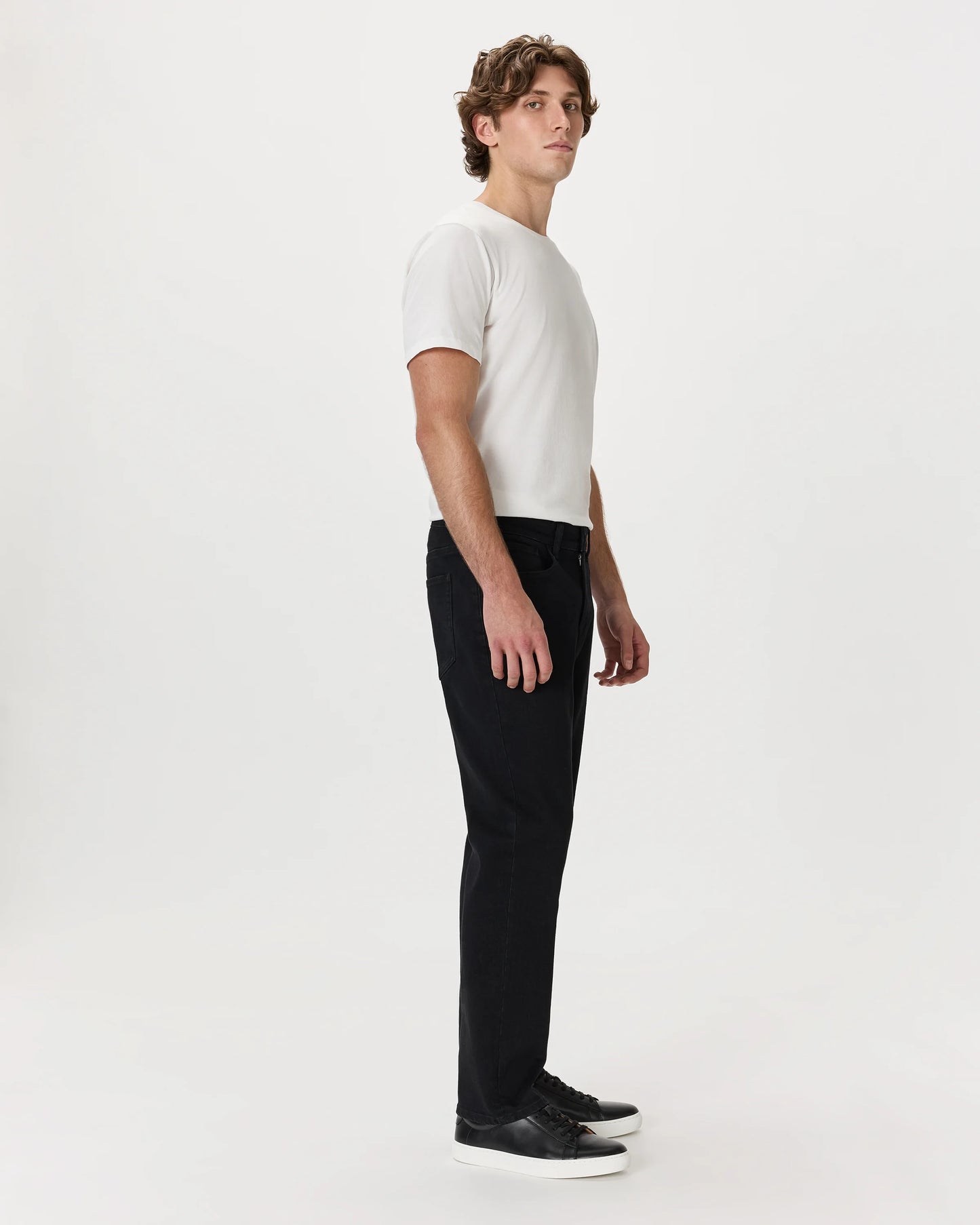 Warren Stretch Athletic Tapered Jeans - 30X30 / Black