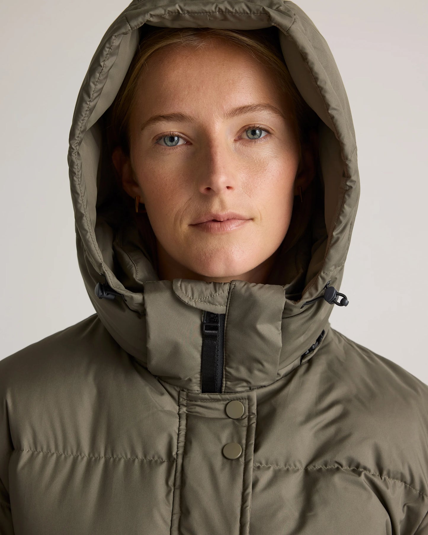 Responsible Down Long Puffer Jacket - XS / Black