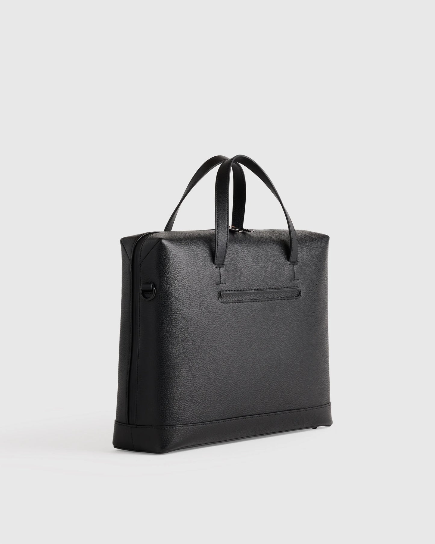 Excursion Italian Leather Slim Laptop Bag - One Size / Hickory