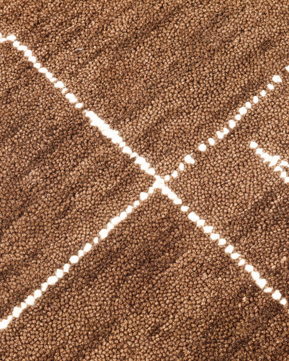 Carson Wool Rug - 3' x 5' / Brown