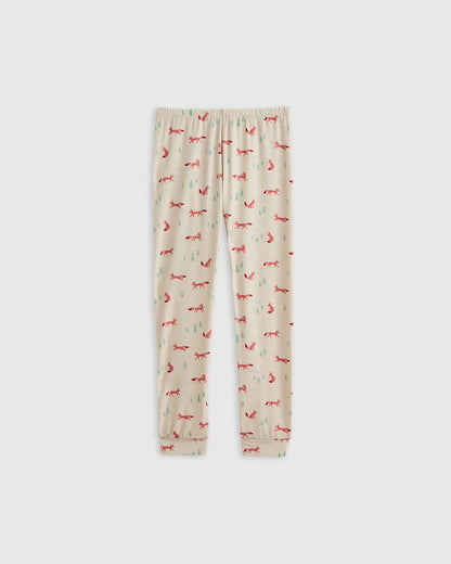 Bamboo Long Sleeve and Pant Pajama Set - 2T / Wildflower Dreams