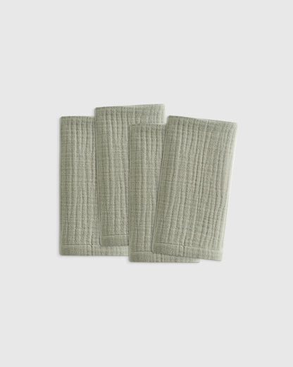 Organic Cotton Gauze Napkins - One Size / Chocolate