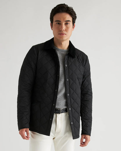 Featherless Quilted Jacket - S / Black