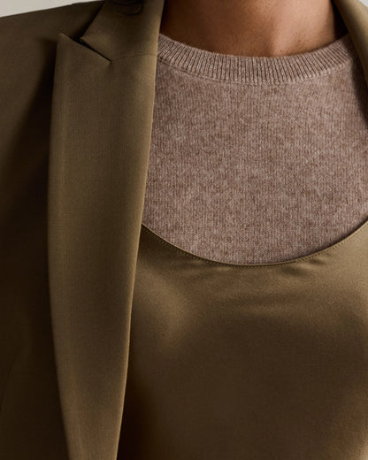 Italian Wool Tailored Blazer - XS / Navy