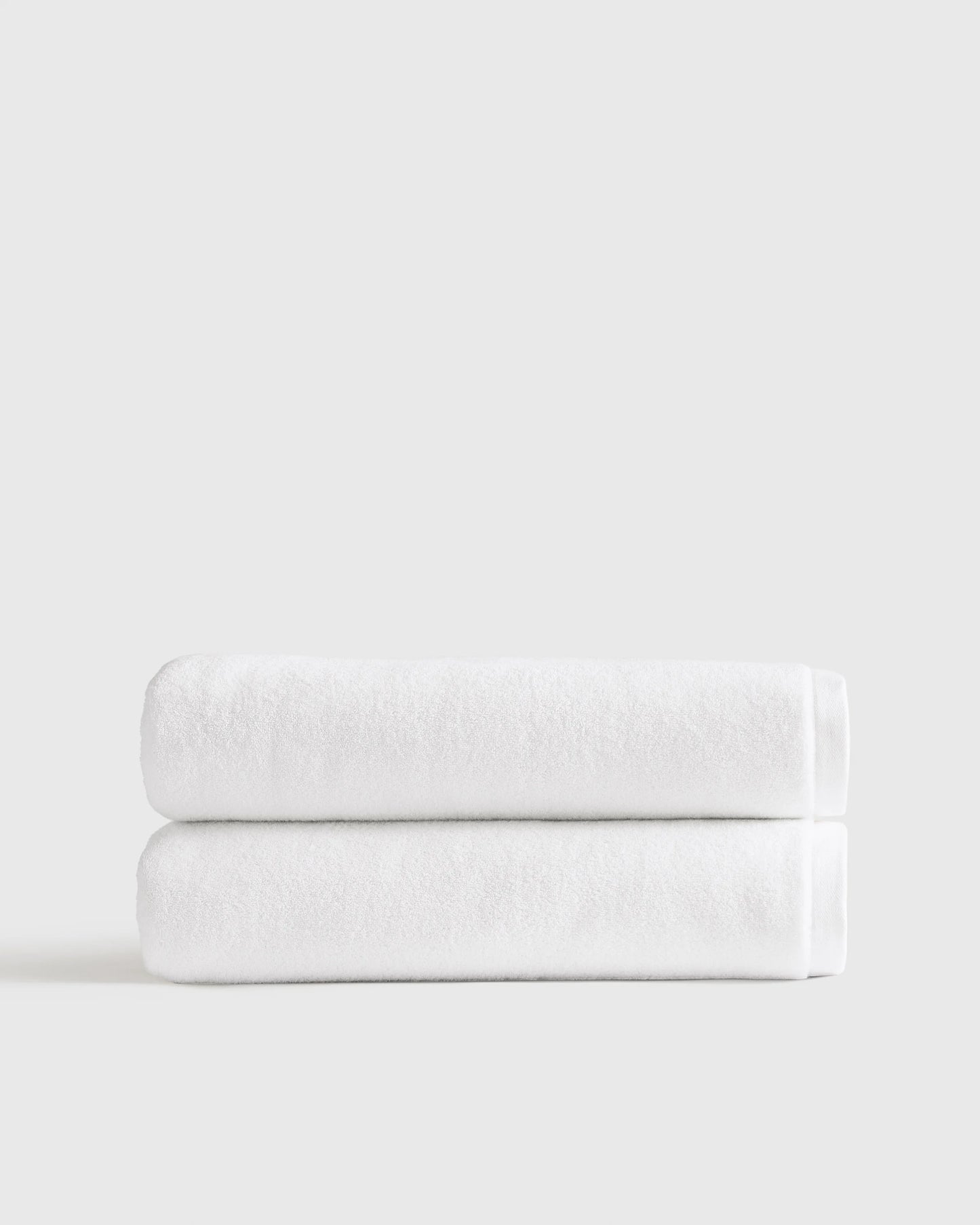 Plush Organic Turkish Cotton Bath Sheet (Set of 2) - One Size / White