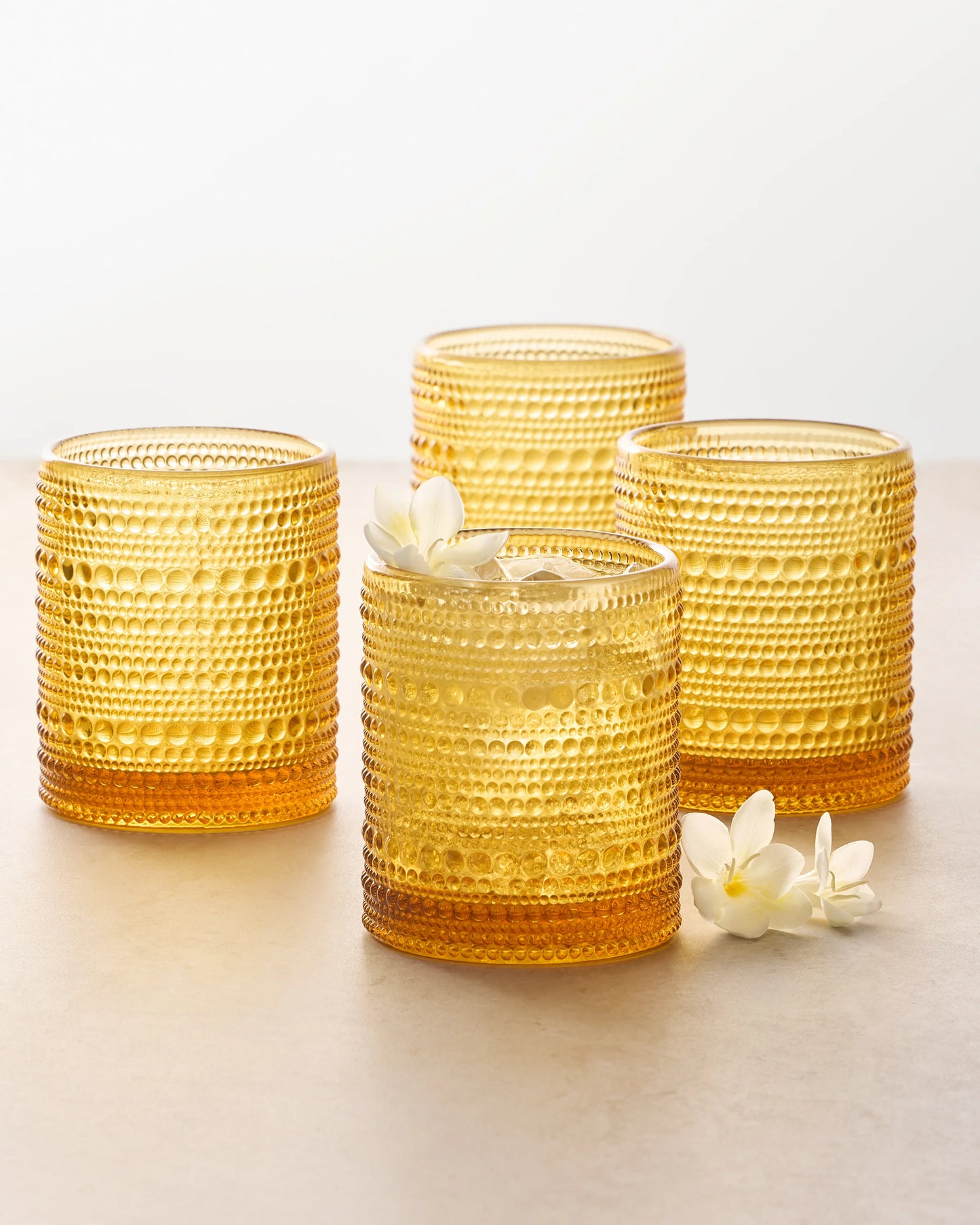 Jupiter Short Glass Tumbler (Set of 6) - One Size / Fern Green