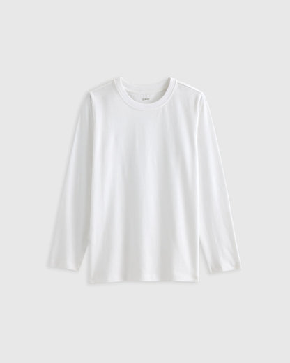 100% Organic Cotton Jersey Long Sleeve Tee - 6 / Dino Sketch