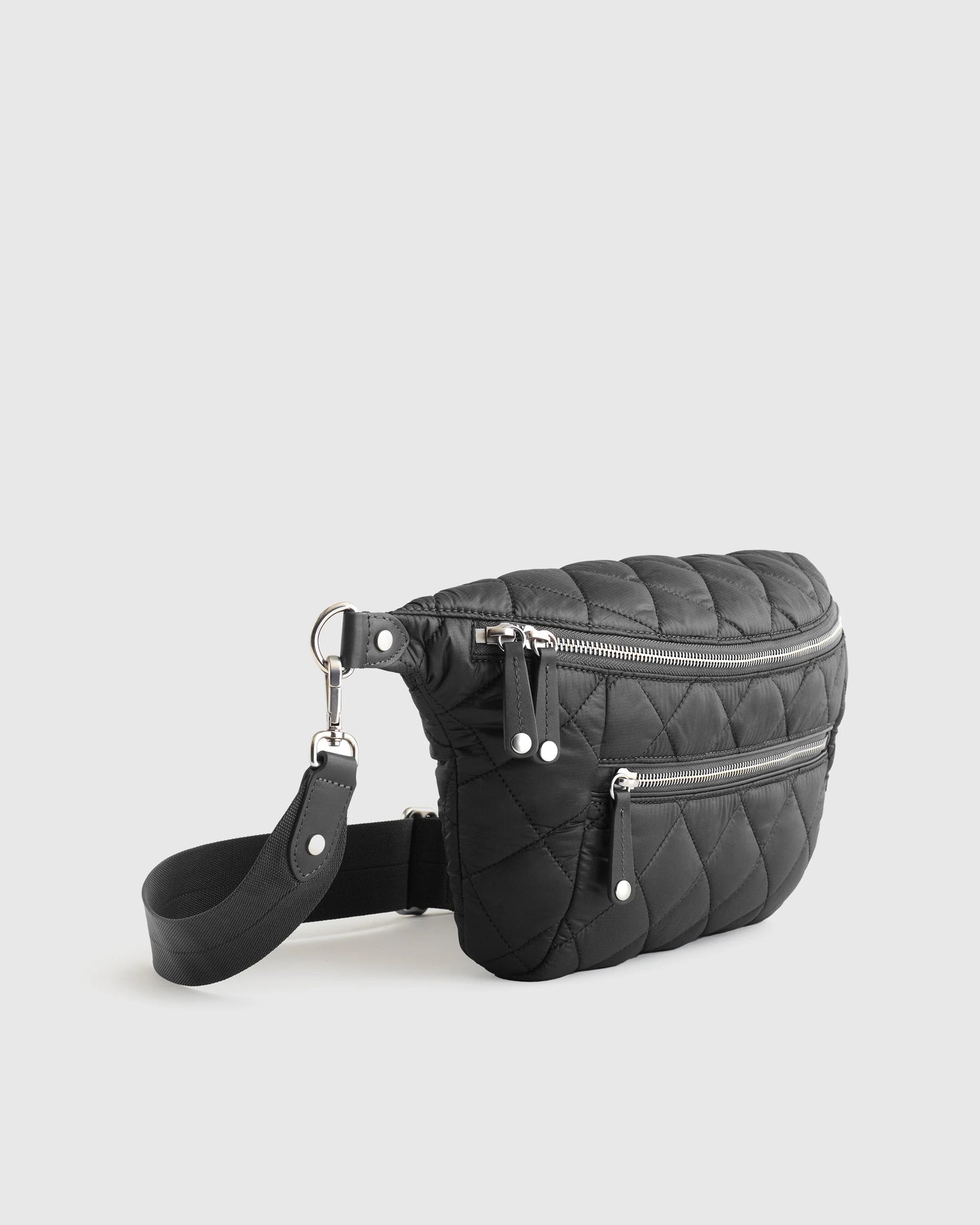 Transit Quilted Sling Bag - One Size / Black