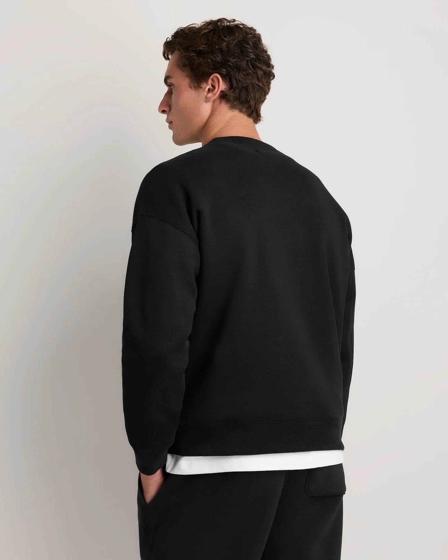 Everyday Fleece Crew - XS / Black