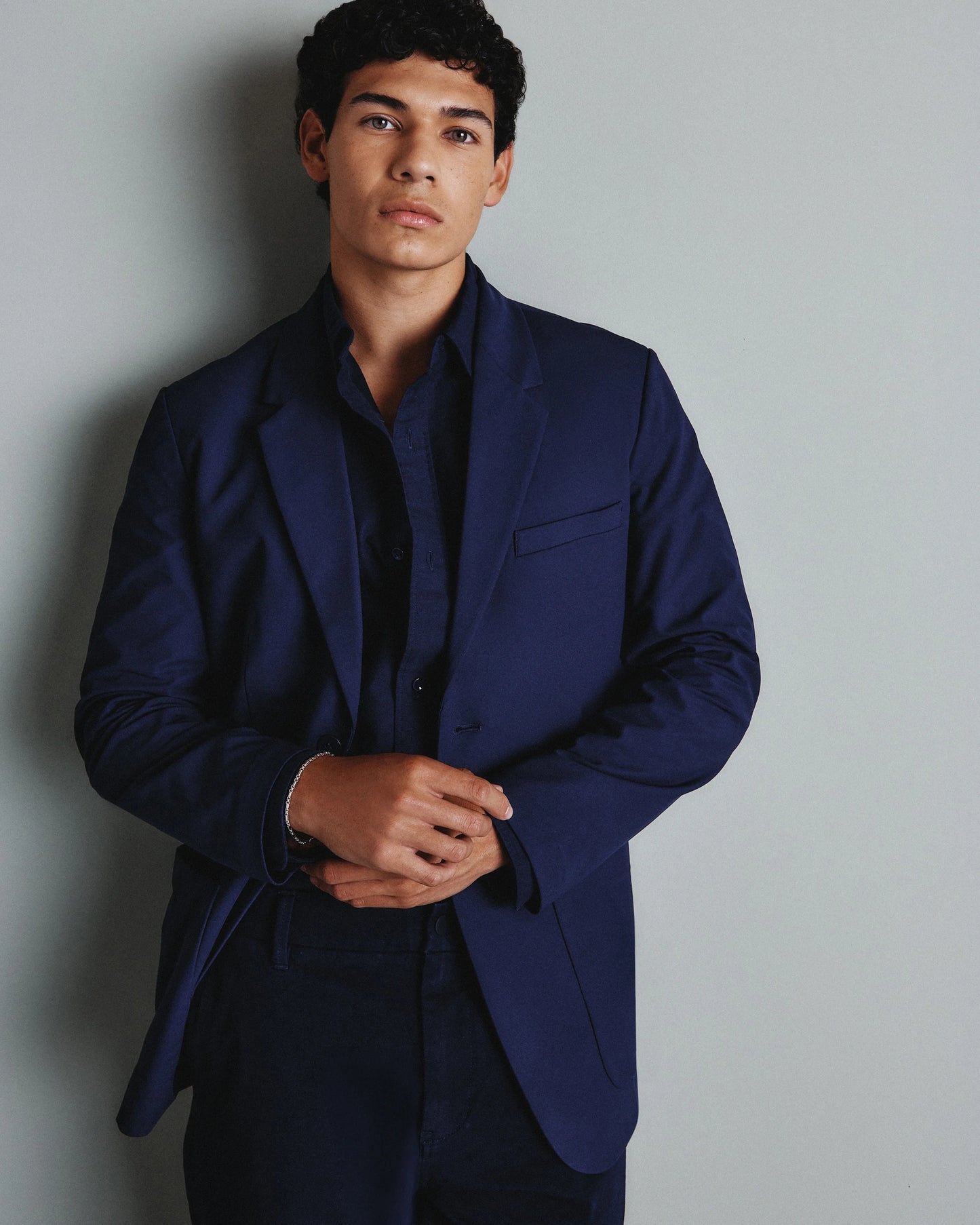 Performance Stretch Technical Blazer - M / Deep Navy