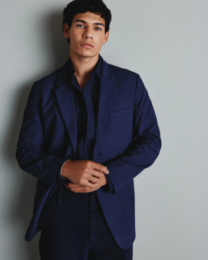 Performance Stretch Technical Blazer - M / Deep Navy