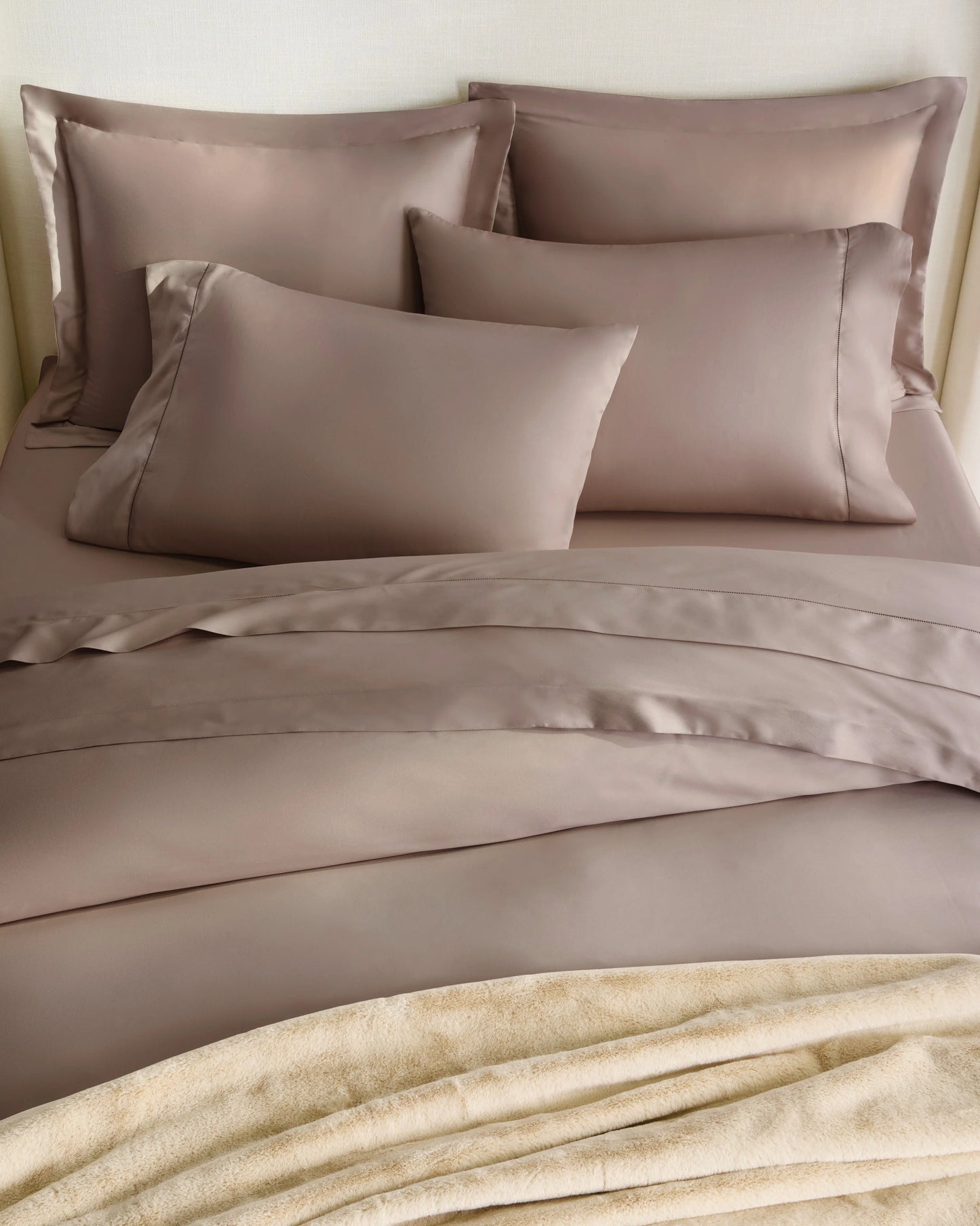 Signature Giza Cotton Sateen Deluxe Bedding Bundle - Twin / Dried Sage