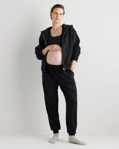 Dream Lounge Maternity Jogger - XS / Bold Black
