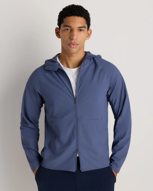 Packable Performance Training Jacket - S / Storm Blue