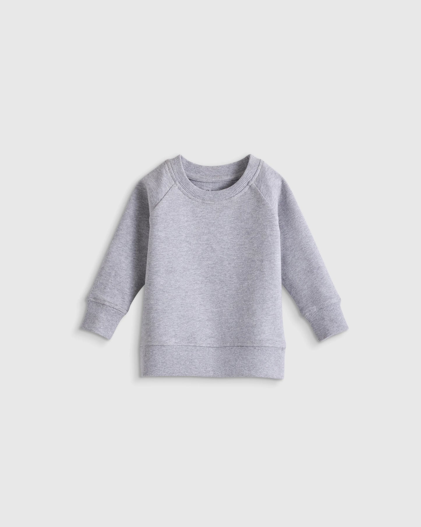 Organic Cotton French Terry Crew Neck Sweatshirt - 3-6M / Blue Stars