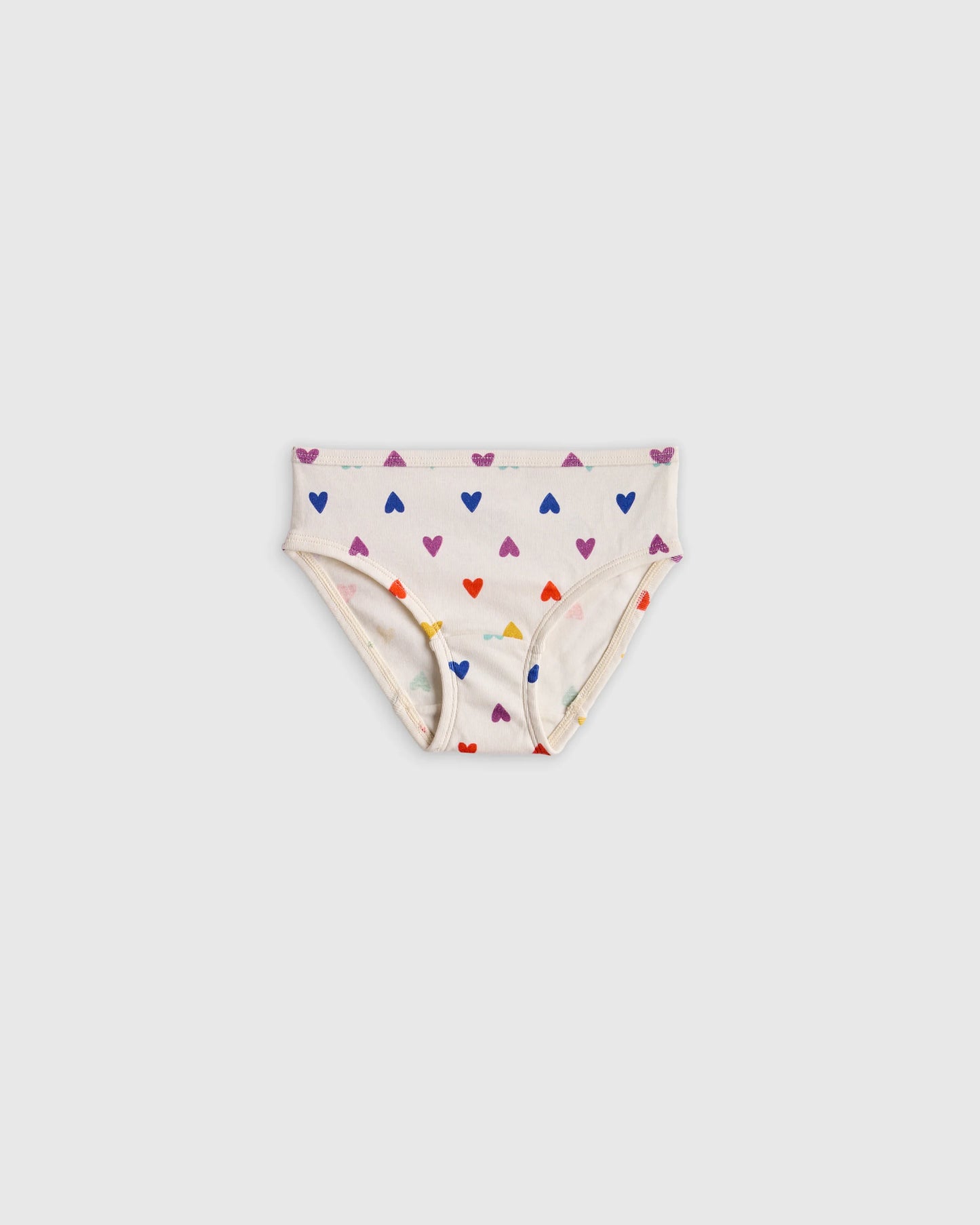 Girls 100% Organic Cotton Brief 7-Pack - 2T / Girl Multi Pack