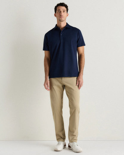 Performance Mesh Golf Polo - S / Navy