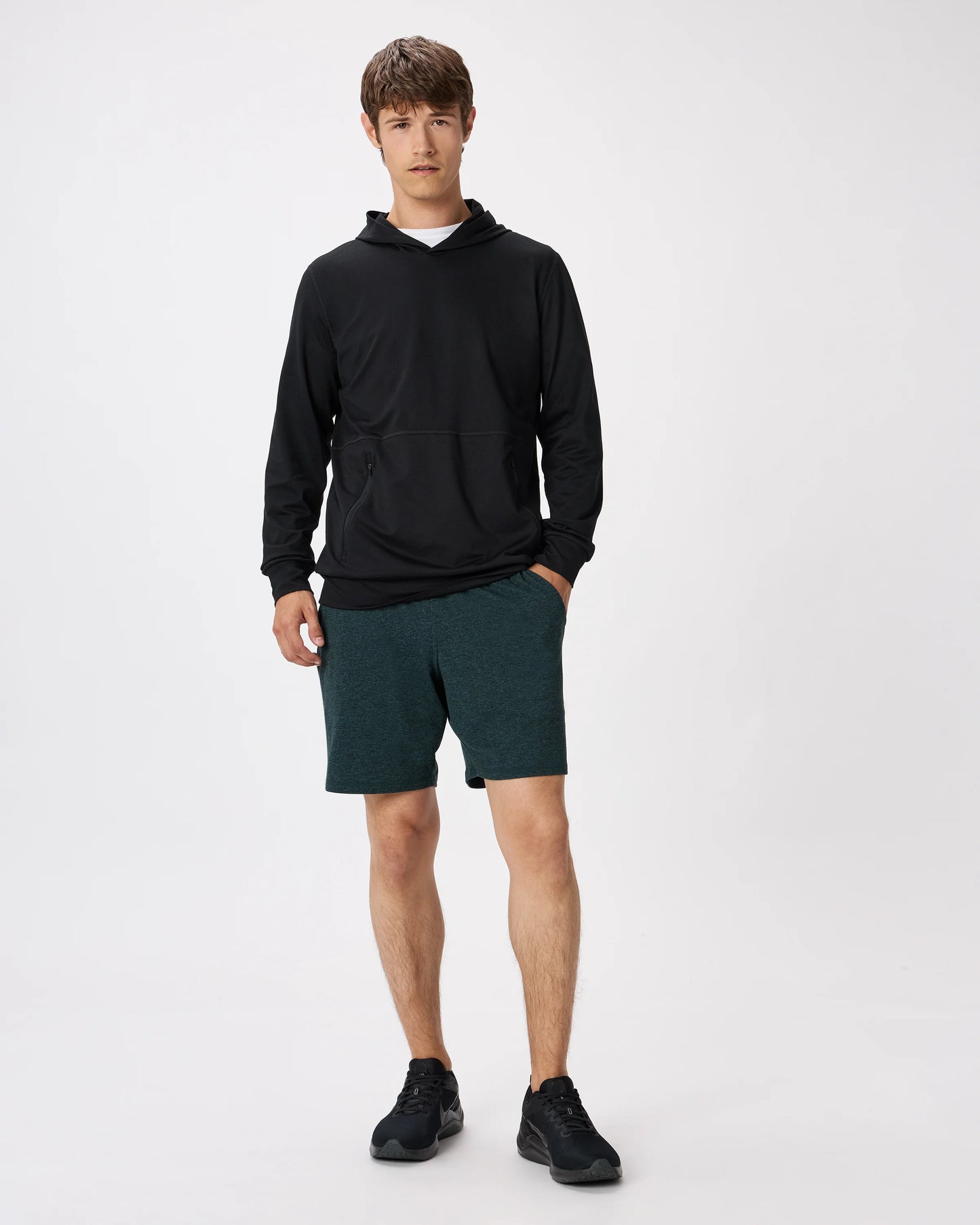 Flowknit Performance Hoodie - XS / Heather Coffee Bean Brown