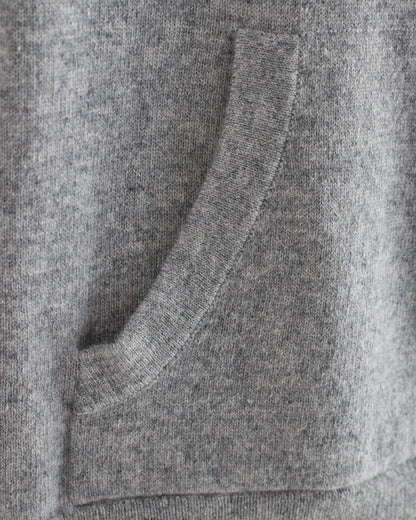 Washable Cashmere Hoodie - 2T / Oatmeal