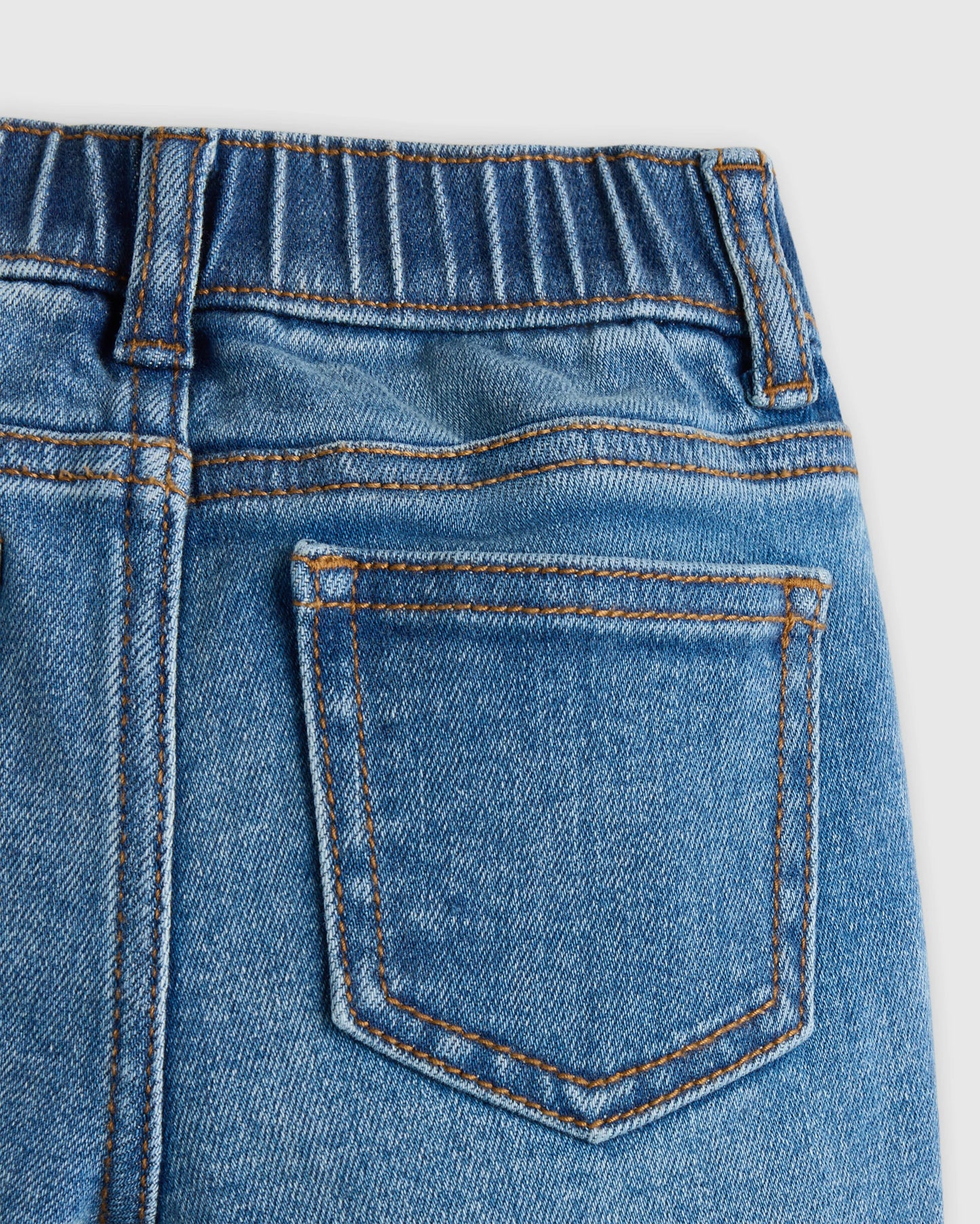 Girls Stretch Wide Leg Jeans - 2T / Light Wash