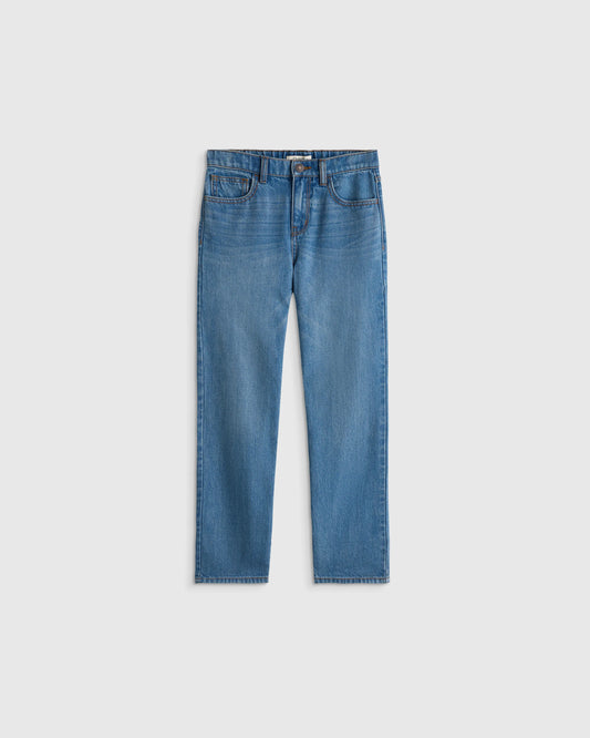 Boys Baggy Jeans - 6 / Medium Wash