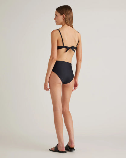 Italian Demi Bikini Top - XS / Deep Navy
