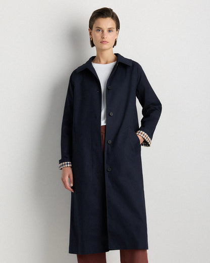 Comfort Stretch Mac Coat - XS / Light Khaki